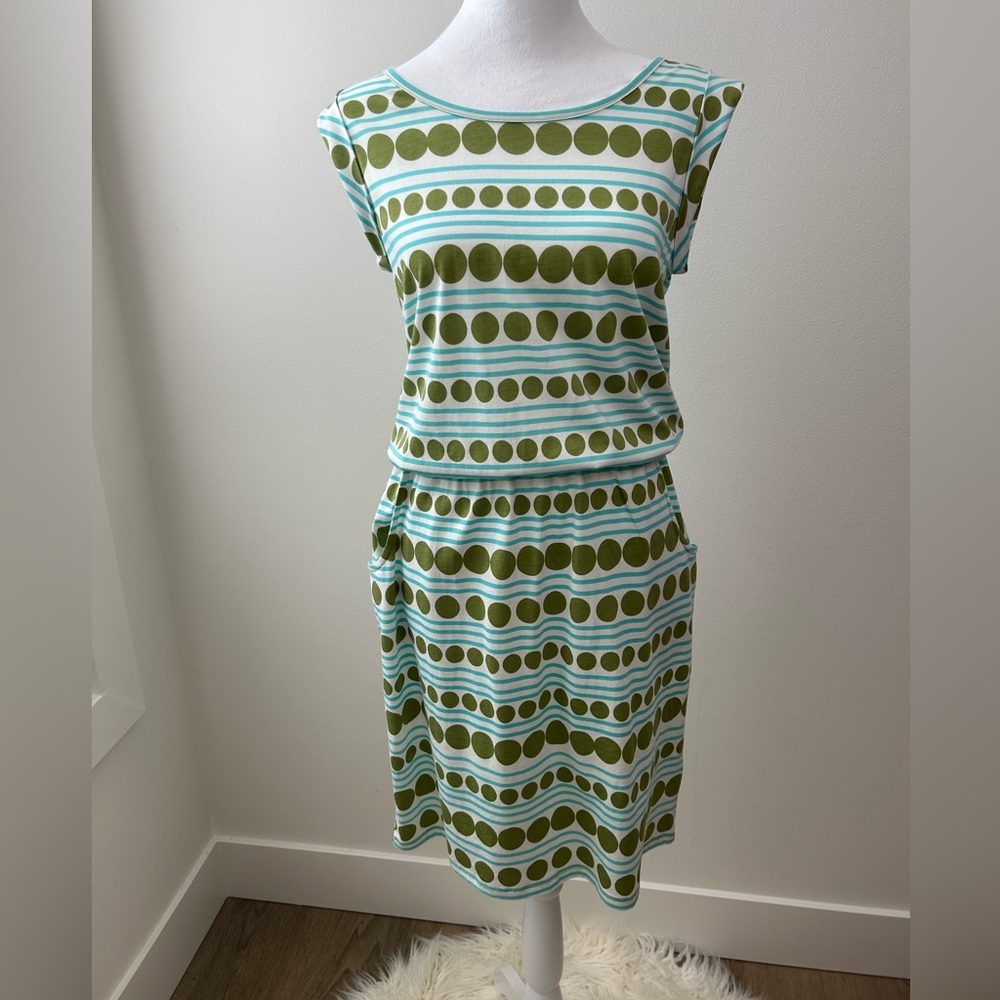Boden Retro Dot Jersey Dress – Size 4R